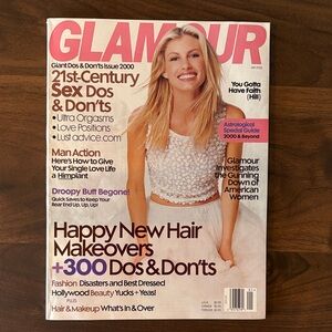 January 2000 • Glamour Magazine • Faith Hill cover